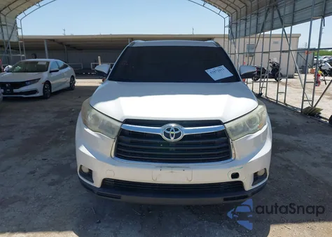 2016 Toyota Highlander Xle V6 из США, поврежденный, VIN 5TDKKRFH0GS169026